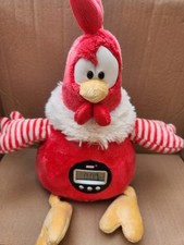 NICI Huhn Wecker Blau Good Morning Buddy ca. 35cm Stofftier Plüschtier Sprechend