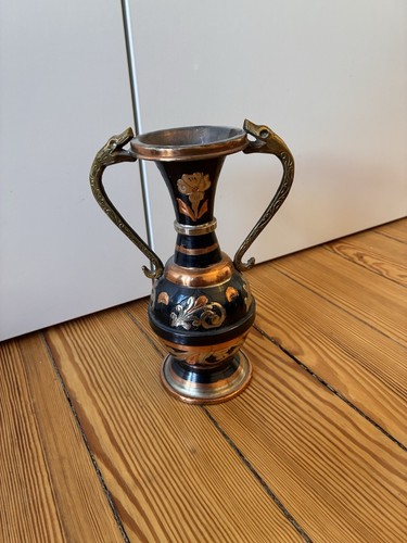 Vintage amphoren vase indien - vintage,