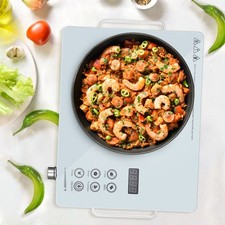 Weiß Kochfeld 1 Platten