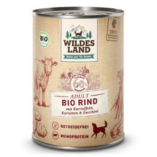 Wildes Land - BIO Adult - Rind mit Kartoffeln - 12 x 400 g