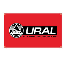 URAL Motorrad Mopped Flagge