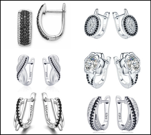 Ohrringe silber 925er 925 echt - 925er,