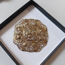 Antike Brosche Silber 835