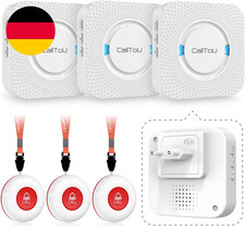 Calltou Notrufknopf Für Senioren Notfallknopf Hausnotruf Für Senioren Alarm Syst