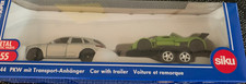 Siku 2544 PKW mit Transport-Anhänger "SUPER SERIE 1:55" NEU OVP**