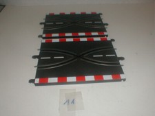 Carerra Profi , 2 x Fahrbahnstück, Spurwechsel 21,5 cm lang  (Ni11