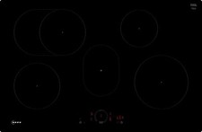 Neff T58PHF1L0 N70 Autarkes Induktionskochfeld, 80 cm breit, Glaskeramik, Twist