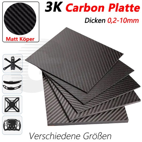 Carbon platte 10mm - platte, cfk