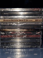 12x Metal Rock CDs Death
