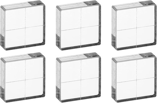 Acryl stempelblock 6 - acryl, stempelblock,