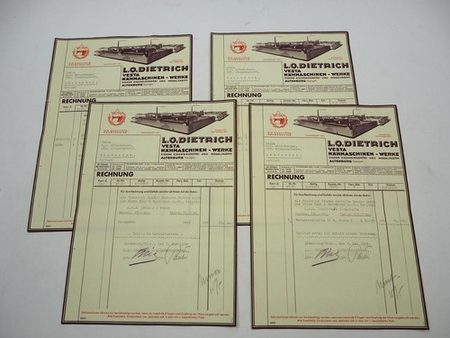 Rechnung vesta - 4x,