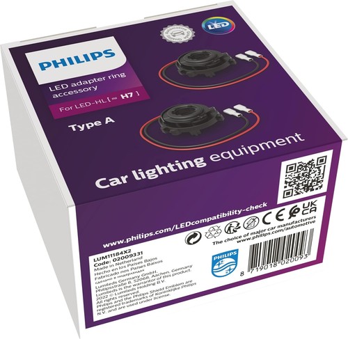 Philips adapter ring led - adapter-ring, h7-led