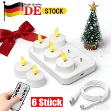 LED Teelichter 6 Stück