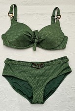 Bikini Calzedonia Cobey grün Gr. 44  90C  NEU