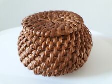 Runde gewebte Handarbeit Box