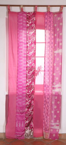 Seidiger vorhang gardine - /, (1
