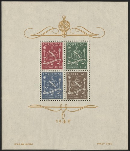 Portugal block 100 jahre - 9, **