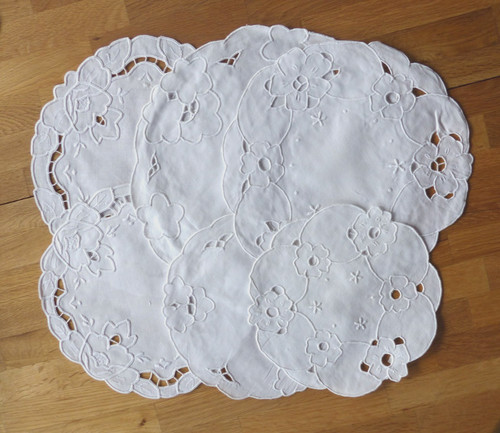Kleine runde gestickte - kleine,