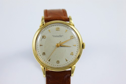 Vintage iwc herrenarmbanduhr - vintage,