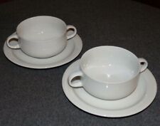 2 x Arzberg "Delta" Weiß