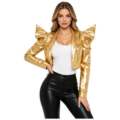 Damen cropped jacke kurz - cropped,
