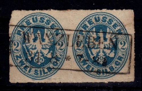 Preußen gestempelt als - preußen,