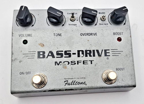 Fulltone bass drive mosfet - fulltone, bass-drive