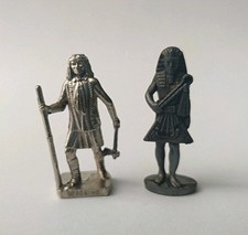 Ü-ei Metallfigur Geronimo Pharao Skulptur 