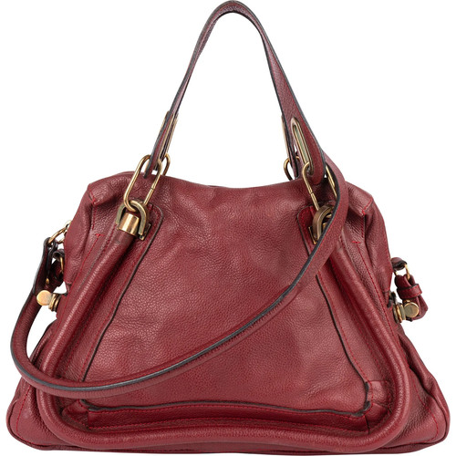 Chloé grained leather paraty - grained,