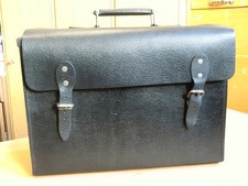 Werkzeugtasche leder schwarz 44x33x17,5