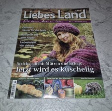 Liebes Land 11/2012 Fachwerkhäuser Igelhotel Lebkuchen Liebesbriefe Gebildbrote