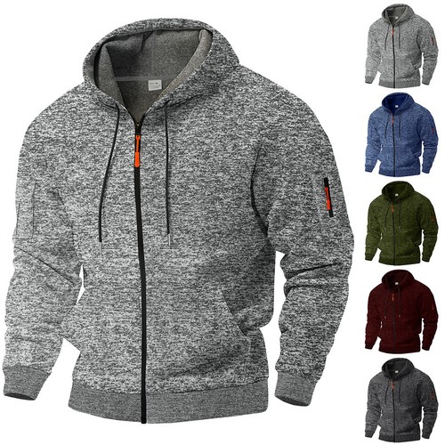 Herren langarm sweatjacke - herren,