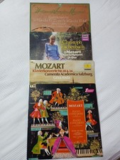 4 x Mozart Schallplatten