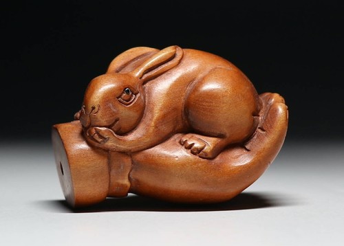 Antiker japanischer netsuke - antiker,