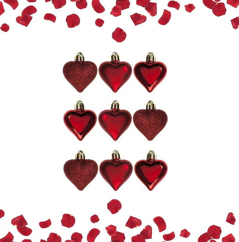Pack von red love heart - von,