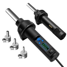 Heißluftpistole Elektronische Lötstation Luftgebläse Temperaturregelung DIY