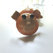 lustige Deko Wackel Magnettier Magnet-Tier 3D für Innen und Außen  * Schwein * 