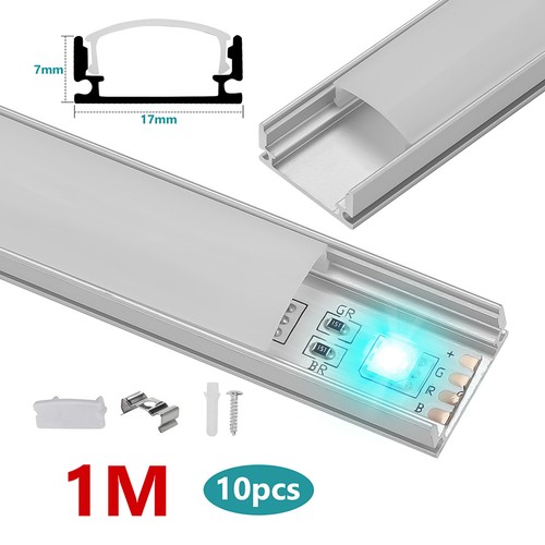 10x1m led aluminium profil - led,