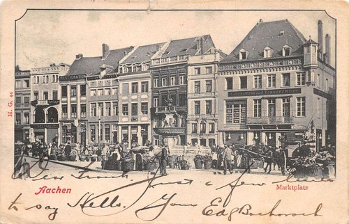 Aachen germany marktplatz - aachen,