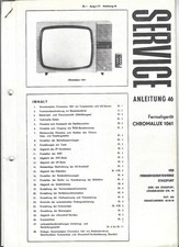 RFT-Anleitung CHROMALUX 1061