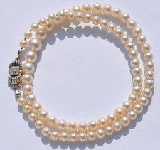 Akoya Perlenkette 585 Gelb &