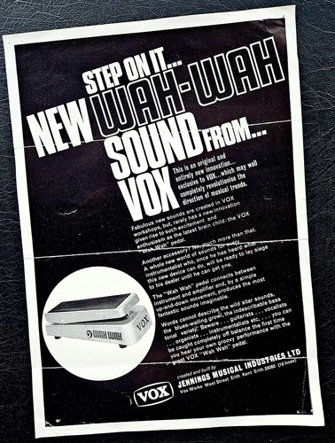1967 vox flyer launching - flyer,