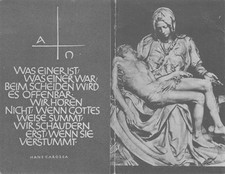 org Sterbebild Holy cards