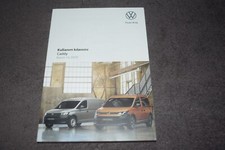 Betriebsanleitung/Kullanim Kilavuzu VW Caddy V Typ SB 11/2020 erstklassig