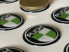 Aufkleber Puch Logo 2,5x2,5cm 3D glänzend