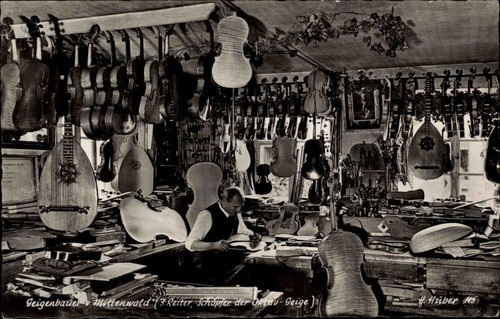 Mittenwald bayern 1950 - ak, ~1950/60
