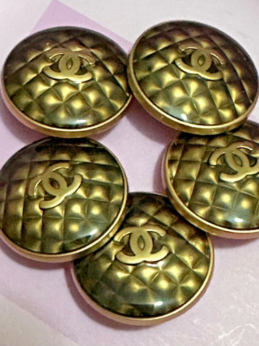Chanel vintage molten golden - chanel,