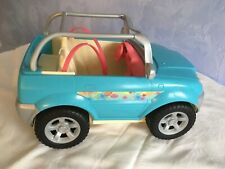 2005 Mattel Barbie Auto Beach Fun Cruiser J0706, Jeep, hellblau