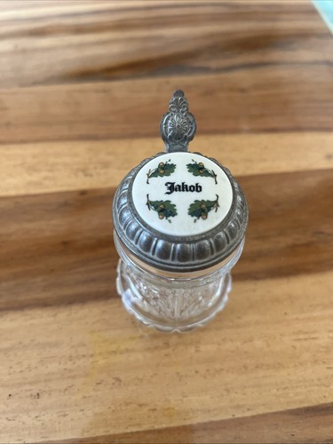 Schnapsglas jakob mit deckel - schnapsglas,
