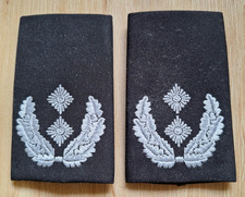 Bundeswehr Schulterklappen Oberstleutnant Rangschlaufen Schwarz